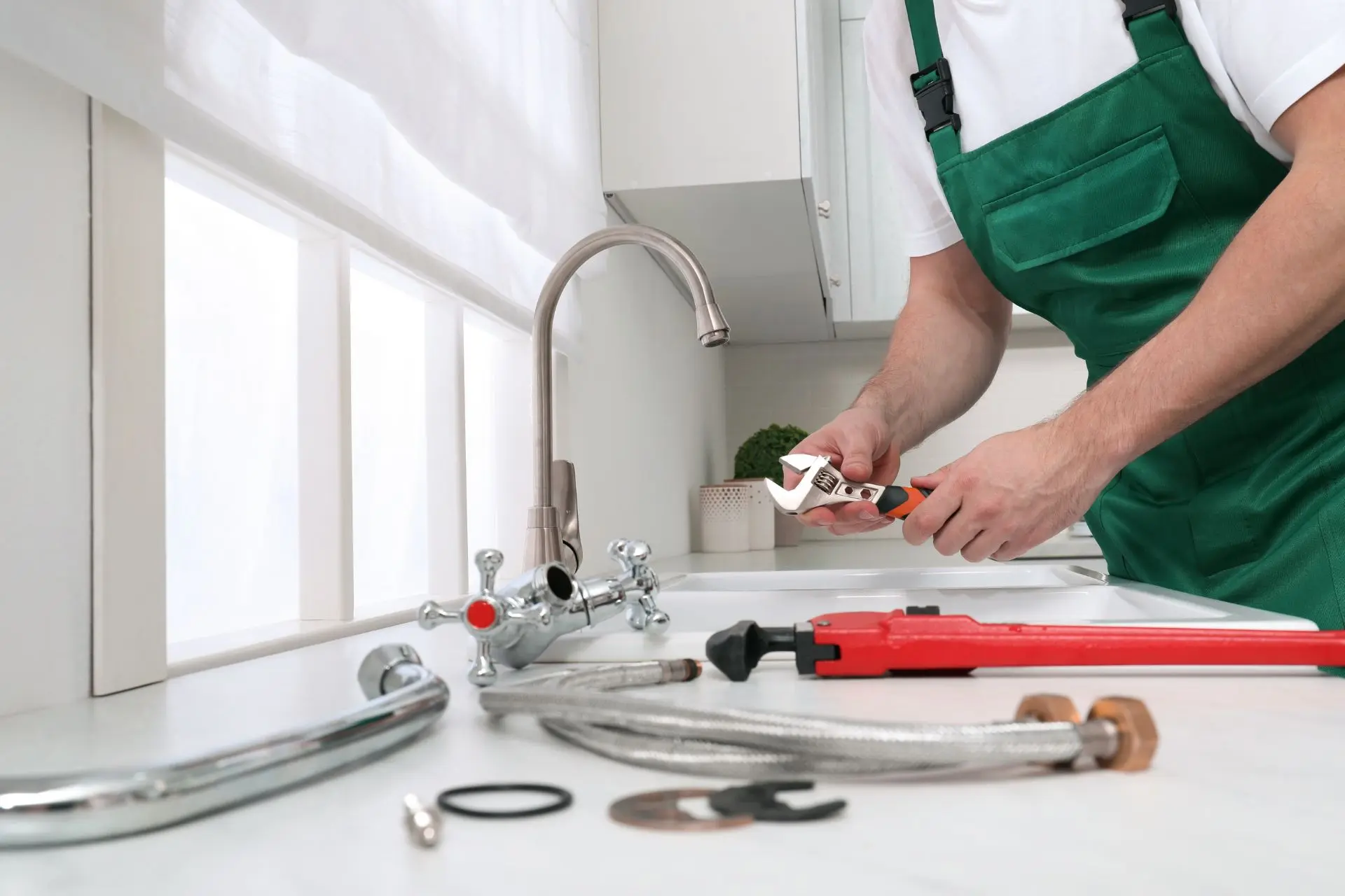 Fix kitchen tap