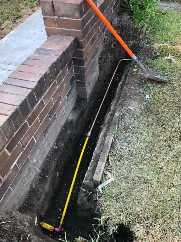 Gas metre relocation