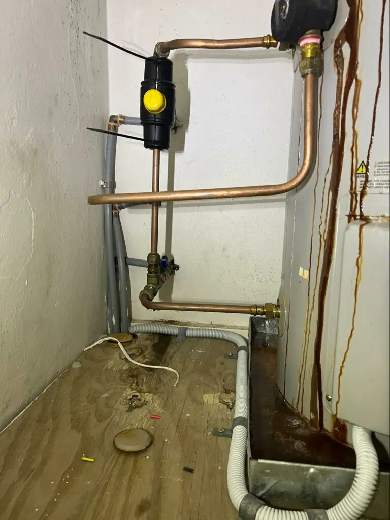 Hot water heater servicing (2)