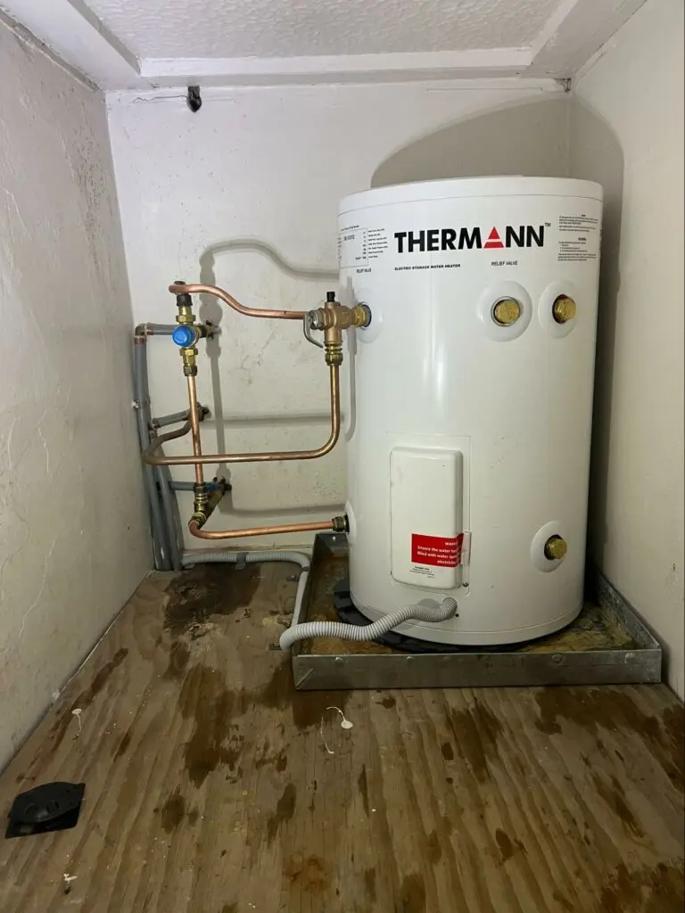 Hot water heater servicing (4)