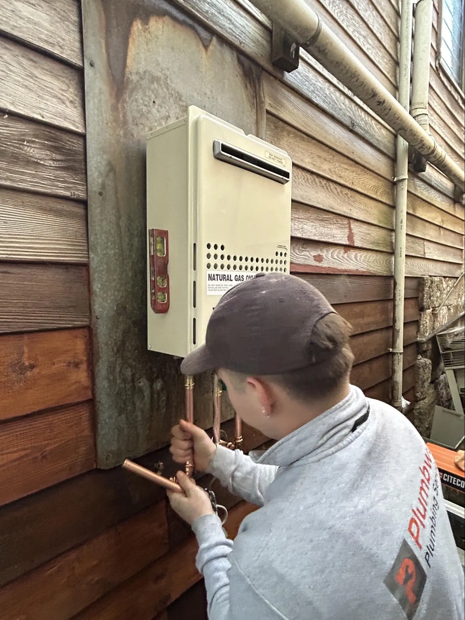 Hot water heater upgrade in Balmain Sydney