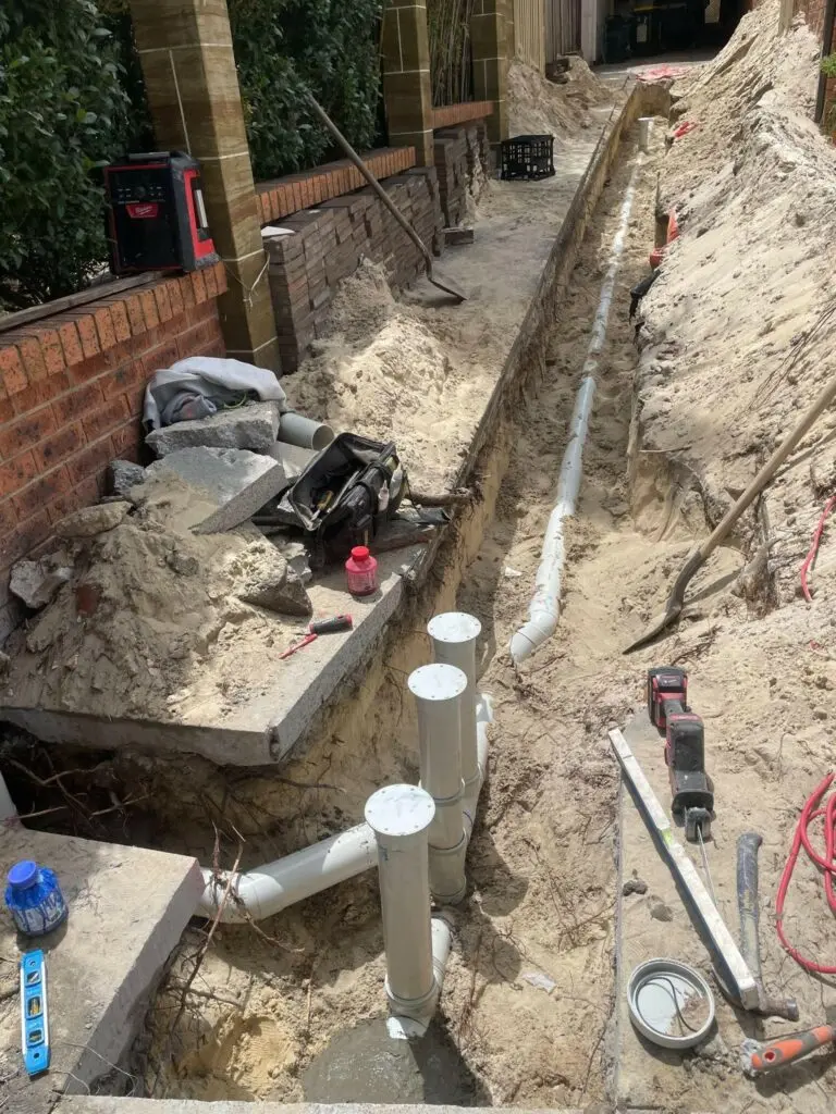 Sewage pipe replacement (3)