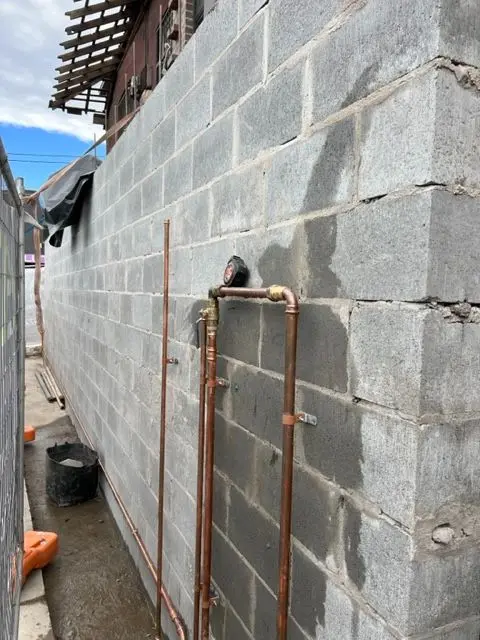 Water pressure plumbing repairs