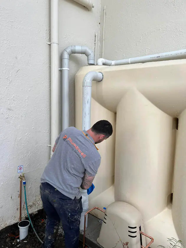water storage tank installation inner west sydney